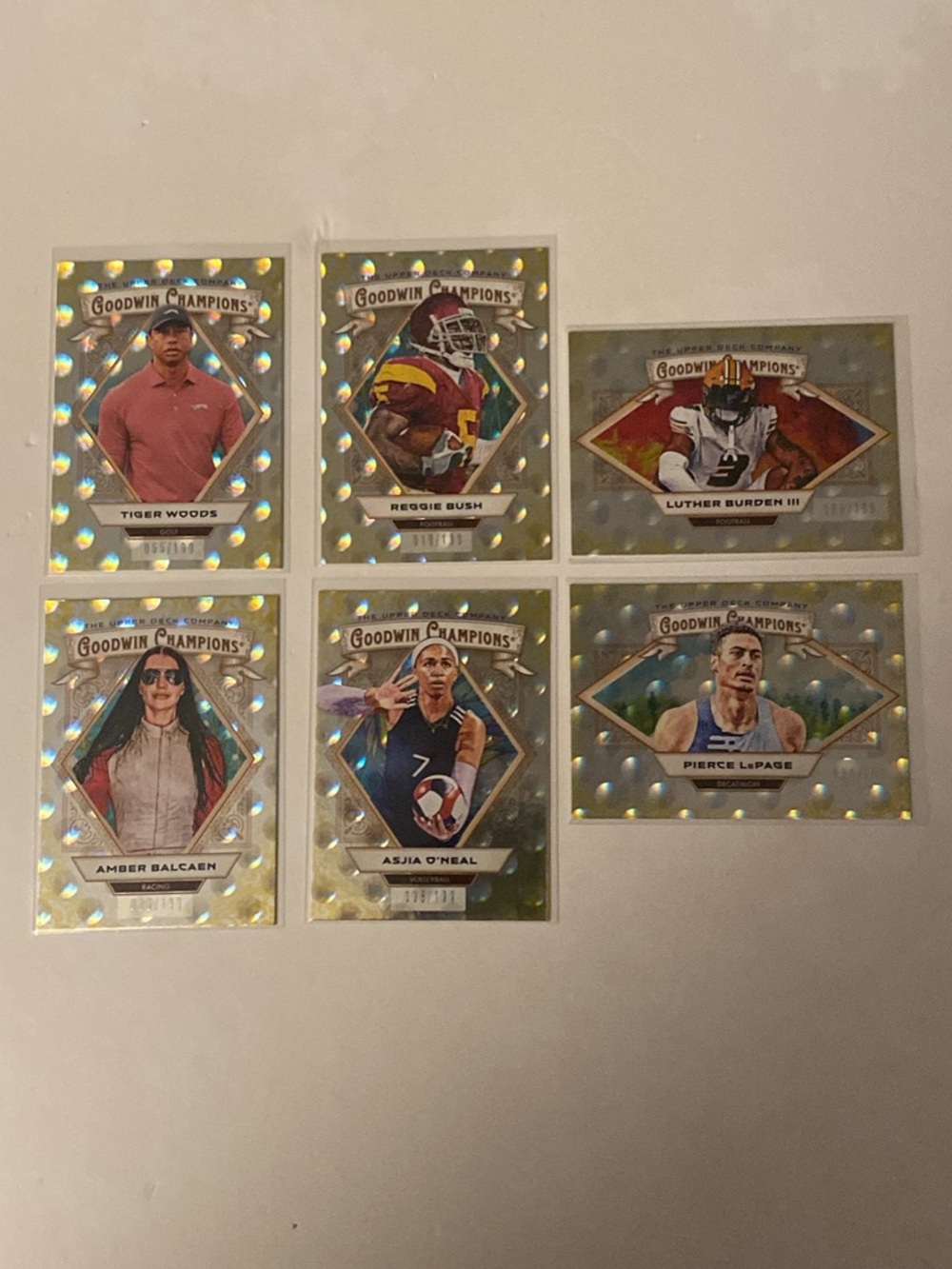 2025 Goodwin Champions Yellow Circles Lot (6 Cards)